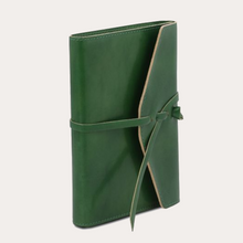 Load image into Gallery viewer, Tuscany Leather Forest Green Leather Journal / Notebook
