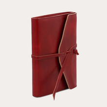 Load image into Gallery viewer, Tuscany Leather Red Leather Journal / Notebook
