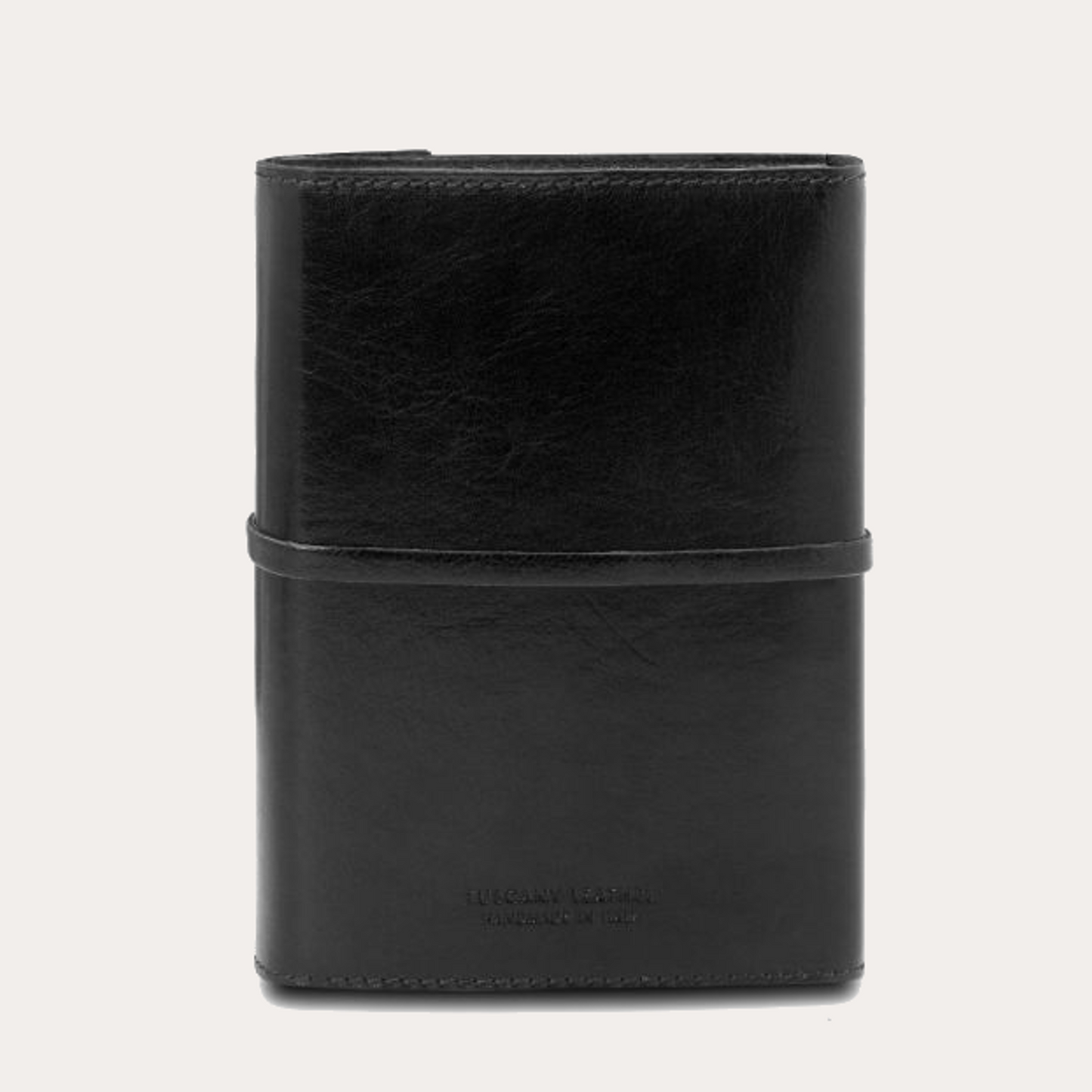 Tuscany Leather Black Leather Journal / Notebook