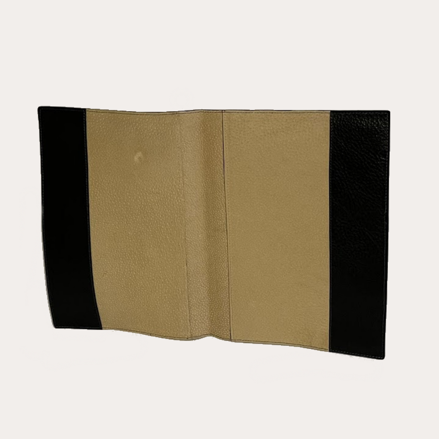 Chiarugi Black Leather A4 Notebook/Diary Cover