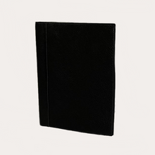 Load image into Gallery viewer, Chiarugi Black Leather A4 Notebook/Diary Cover
