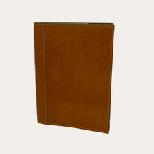 Load image into Gallery viewer, Chiarugi Cognac Leather A4 Notebook/Diary Cover
