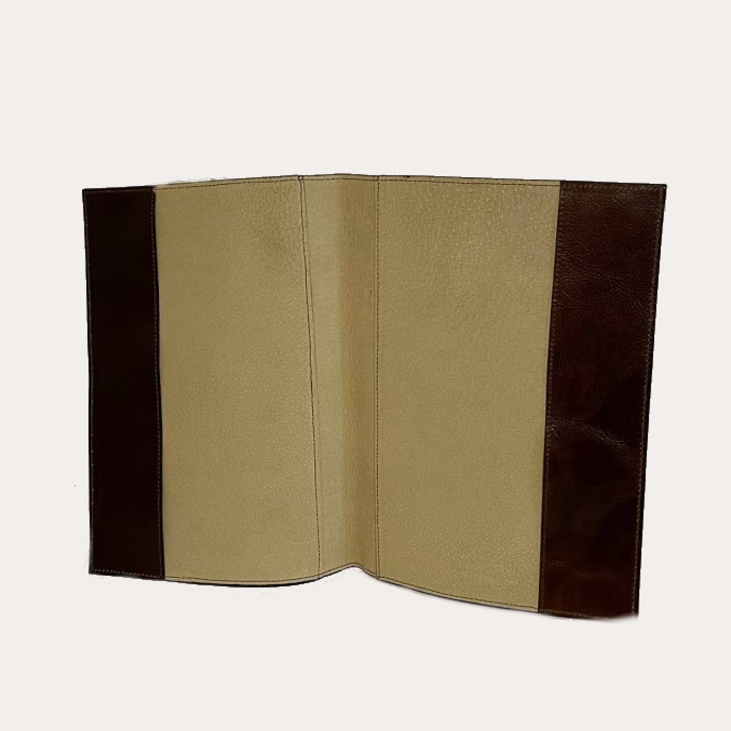 Chiarugi Dark Brown Leather A4 Notebook/Diary Cover
