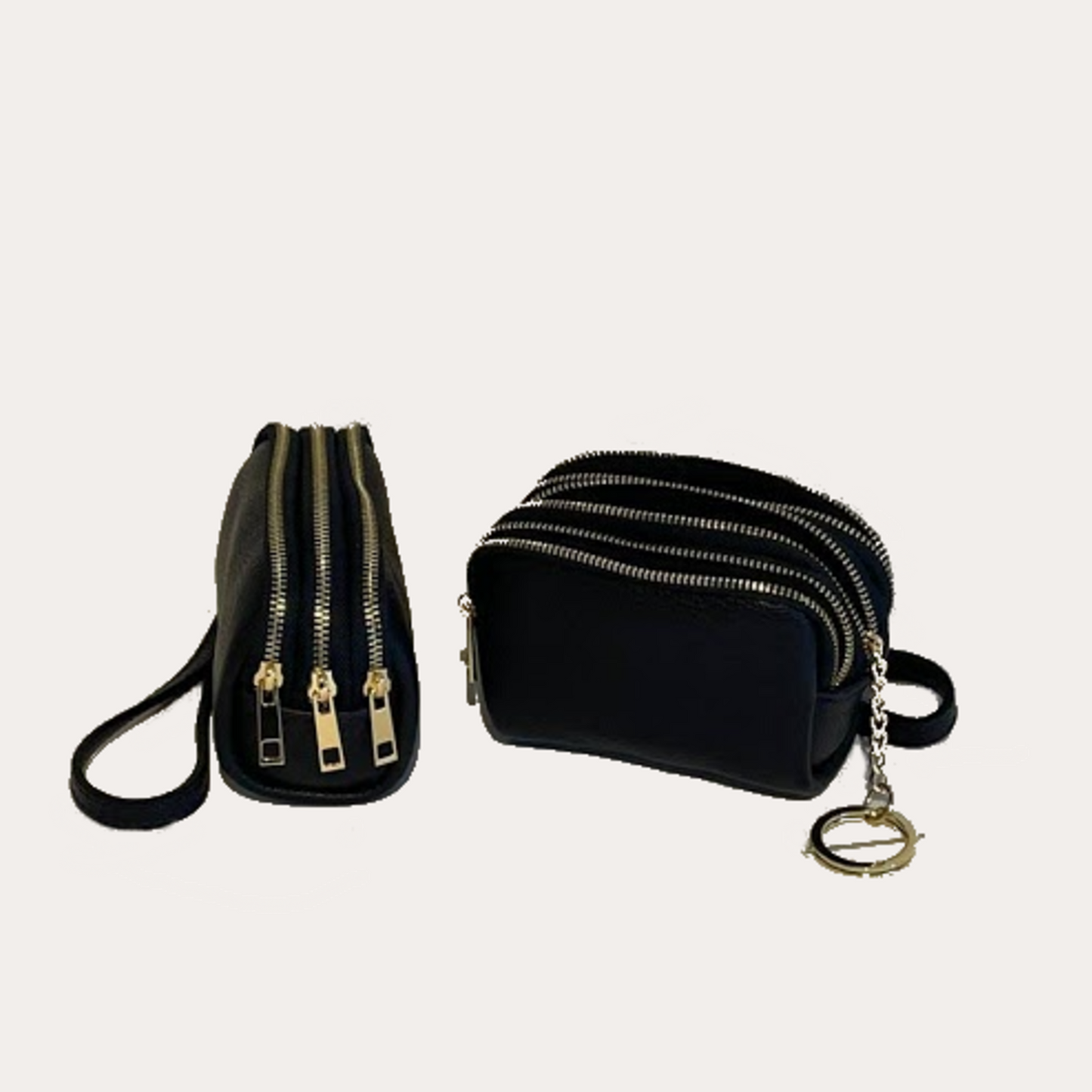 Navy Leather Purse