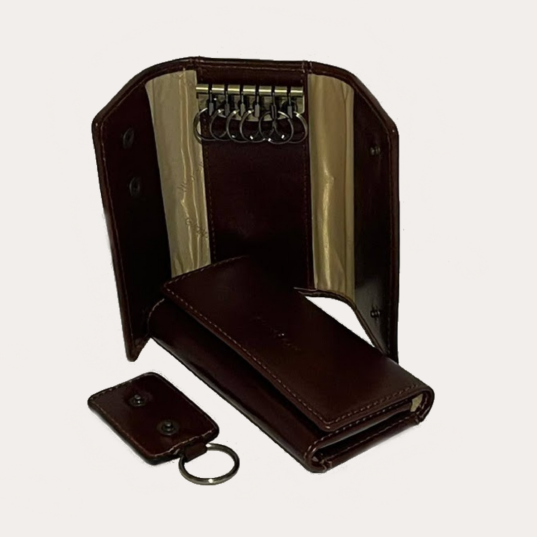 Gianni Conti Brown Leather Keyholder