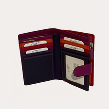 Load image into Gallery viewer, China Rose Leather Purse
