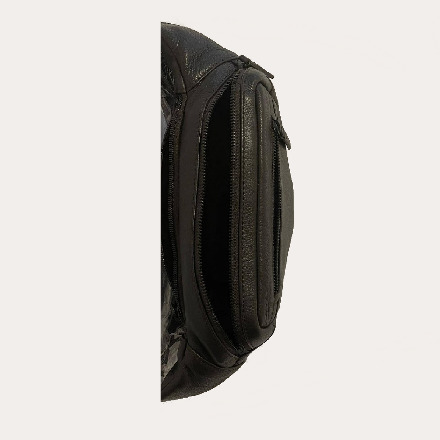 Gianni Conti Dark Brown Leather Bum Bag