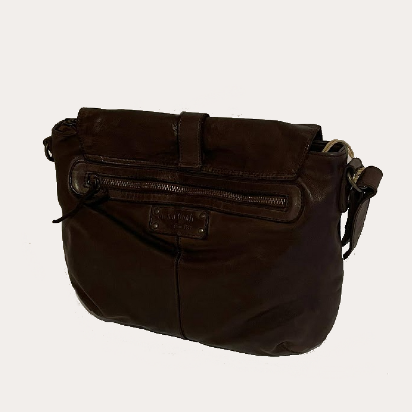 Gianni Conti Brown Vintage Leather Bag