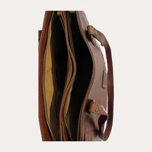 Load image into Gallery viewer, Brown Leather Shoulder Bag
