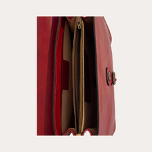 Load image into Gallery viewer, Red Leather Bag
