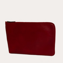 Load image into Gallery viewer, 15&#39;&#39; Red Leather Document/Computer Sleeve
