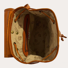 Load image into Gallery viewer, I Medici Cognac Leather Backpack
