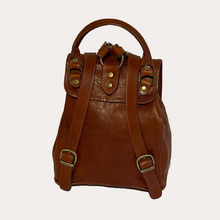 Load image into Gallery viewer, I Medici Brown Leather Backpack
