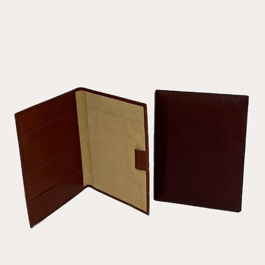 Brown Leather A5 Folio