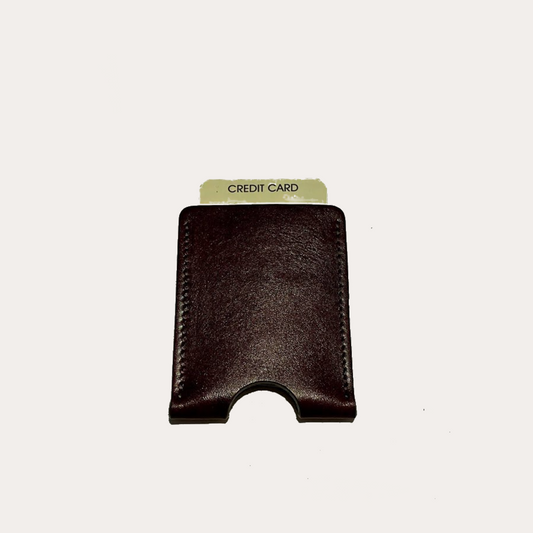 Maroon Credit Card Holder