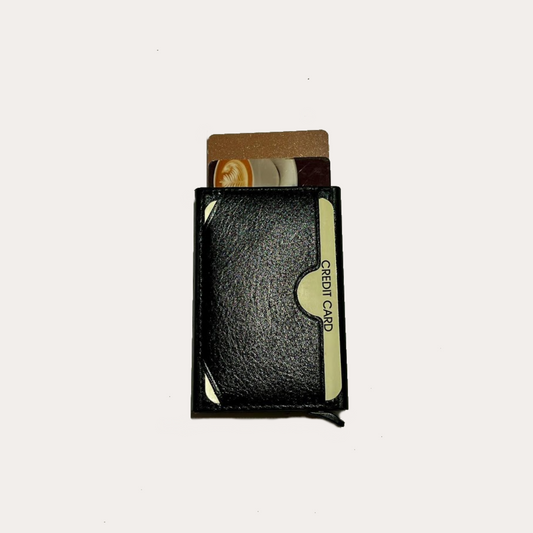 Black RFID Credit Card Holder