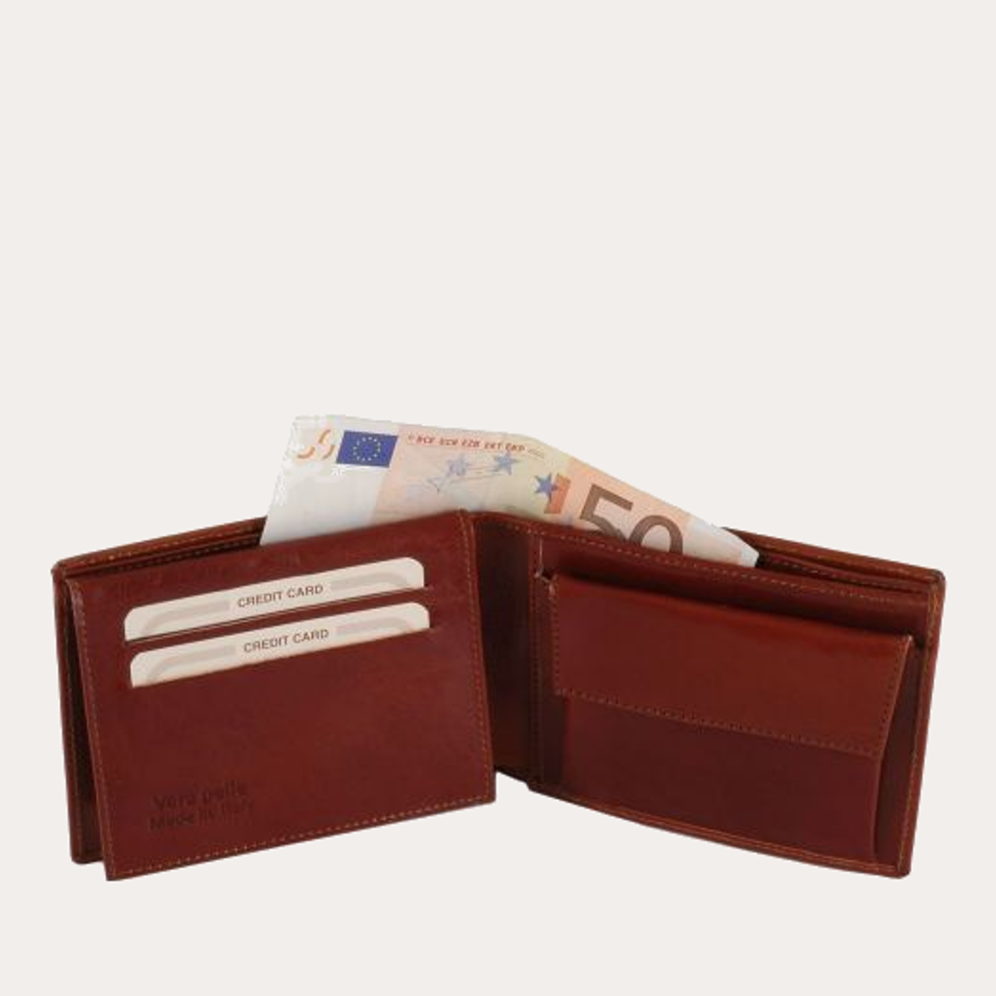 Mens wallet hotsell with coin holder